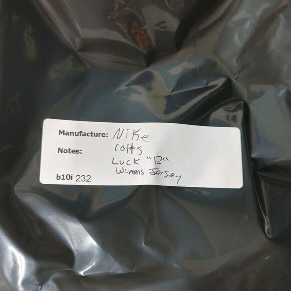 Size Large Nike NFL Indianapolis Colts Andrew Luck #12 Double Sided Jersey - Picture 13 of 13